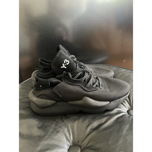 adidas y-3 kaiwa Black Canva Size 12.5